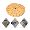 Round Sanding Abrasives Gold Sandpaper Discs